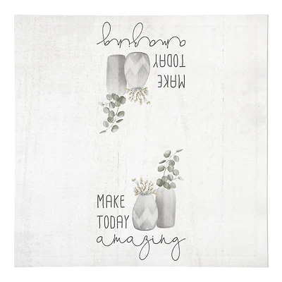 Make Today Amazing 10" x 10" Cotton Twill Napkin