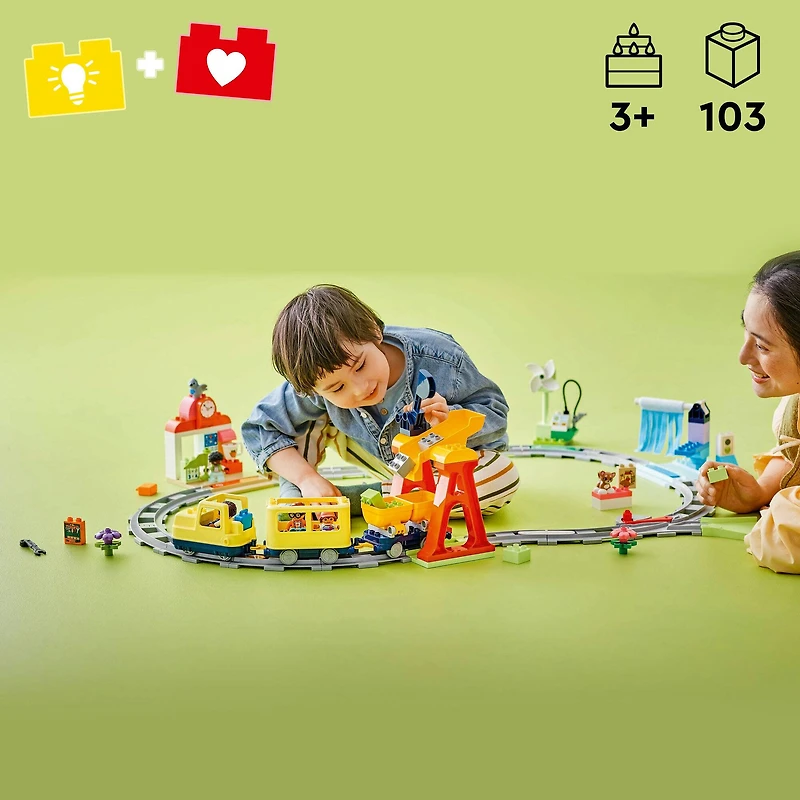 LEGO® DUPLO® Town Big Interactive Community Train Set 10428