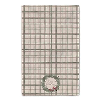 Happy Holidays Plaid Tea Towel Set