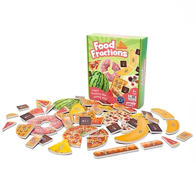 Junior Learning® Food Fractions Educational Learning Set