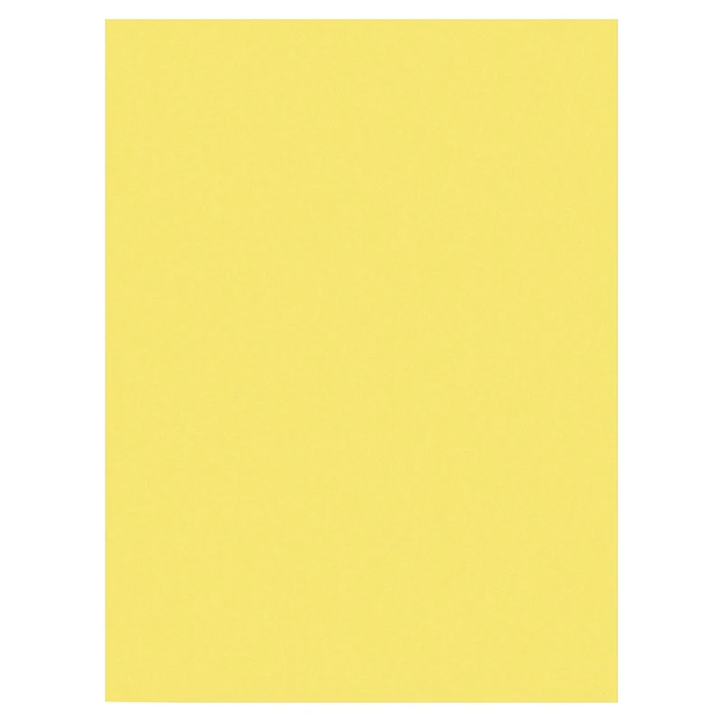 Prang® 9" x 12" Yellow Medium Weight Construction Paper, 10 Packs of 50 Sheets
