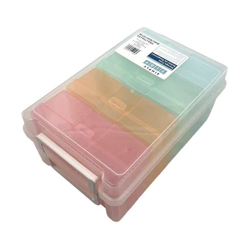 Pastel 4 Case Photo & Craft Keeper by Simply Tidy®