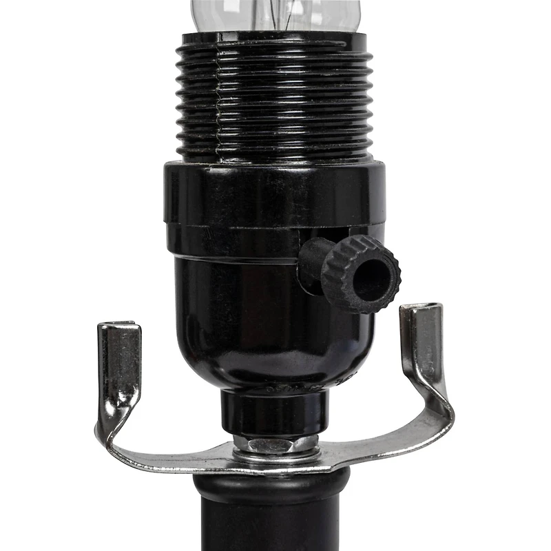 Hello Honey® 24" Abstract Sculptural Table Lamp with Drum Shade