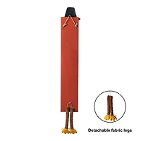 Glitzhome® 58.5" Thanksgiving Wood "HAPPY TURKEY DAY" Porch Sign