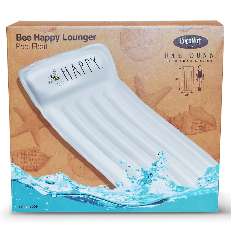 Salus Rae Dunn Bee Happy Lounger