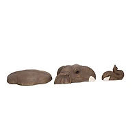 Design Toscano 28" In For a Swim Elephant Lawn Sculpture