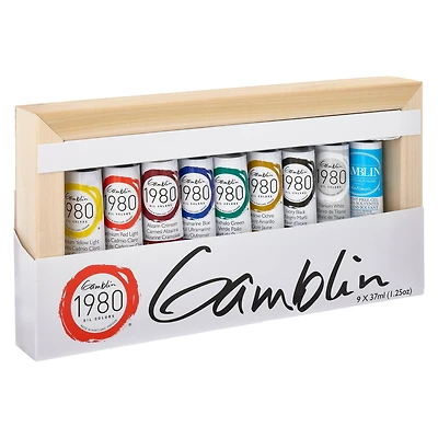 Gamblin 1980 Oil Colors Introductory Set