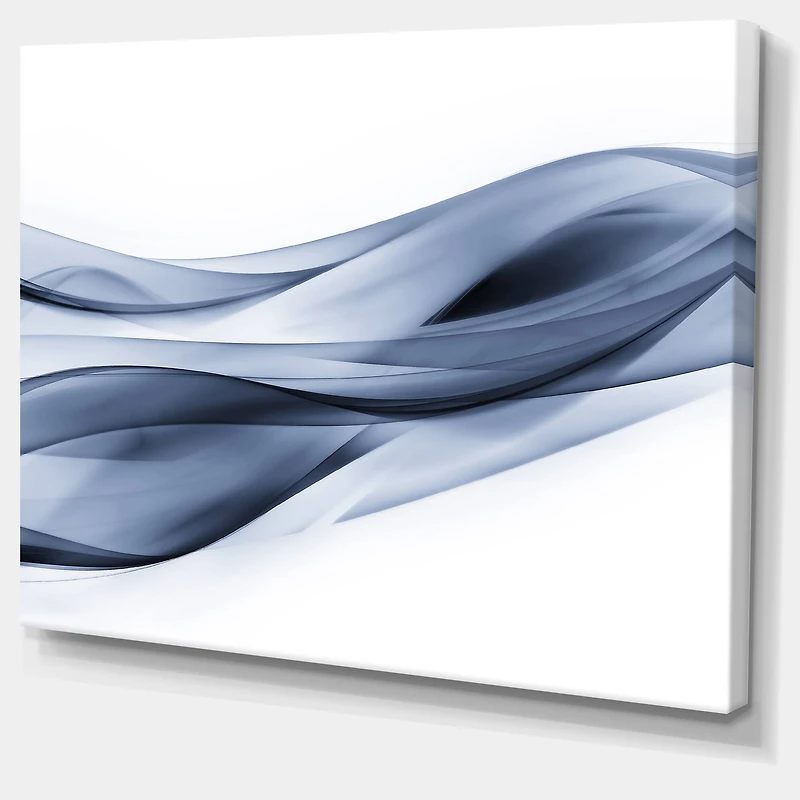 Designart - Glittering Light Blue Pattern