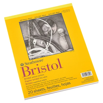 Strathmore® 300 Series Bristol Vellum Pad
