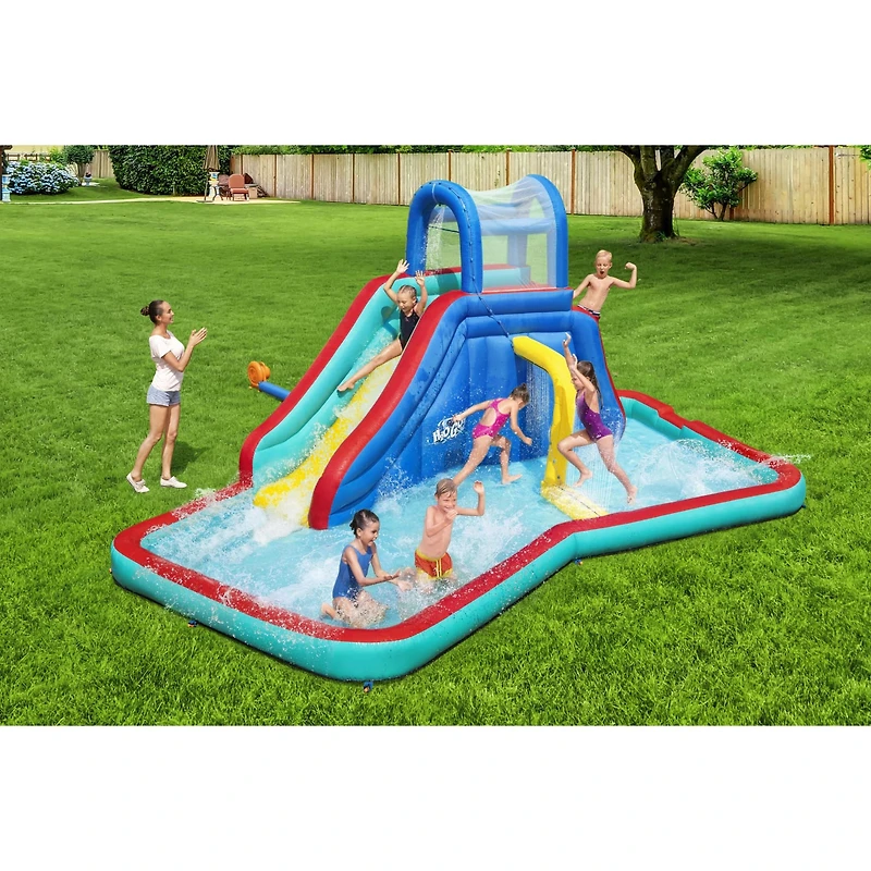 Bestway® H2OGO!® Waterfall Waves Mega Kids Inflatable Water Park