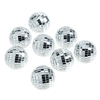 1.5" Silver Disco Ball Place Card Holders, 8ct. by Celebrate It™