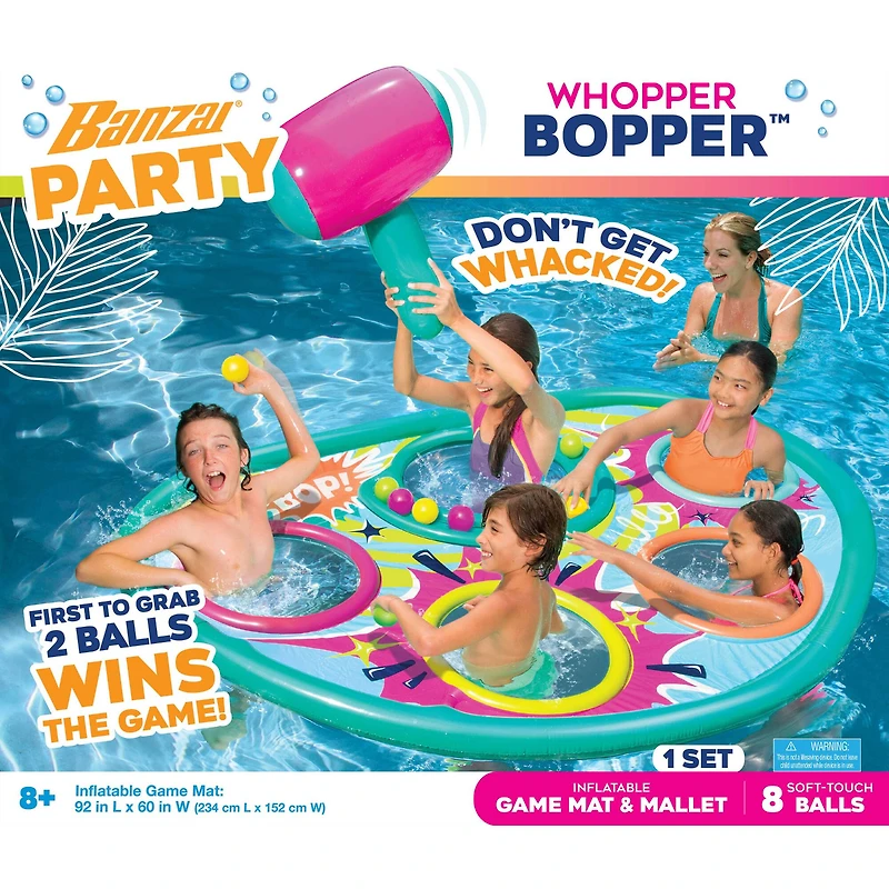 Banzai® Whopper Bopper™ 92'' Inflatable Pool Game