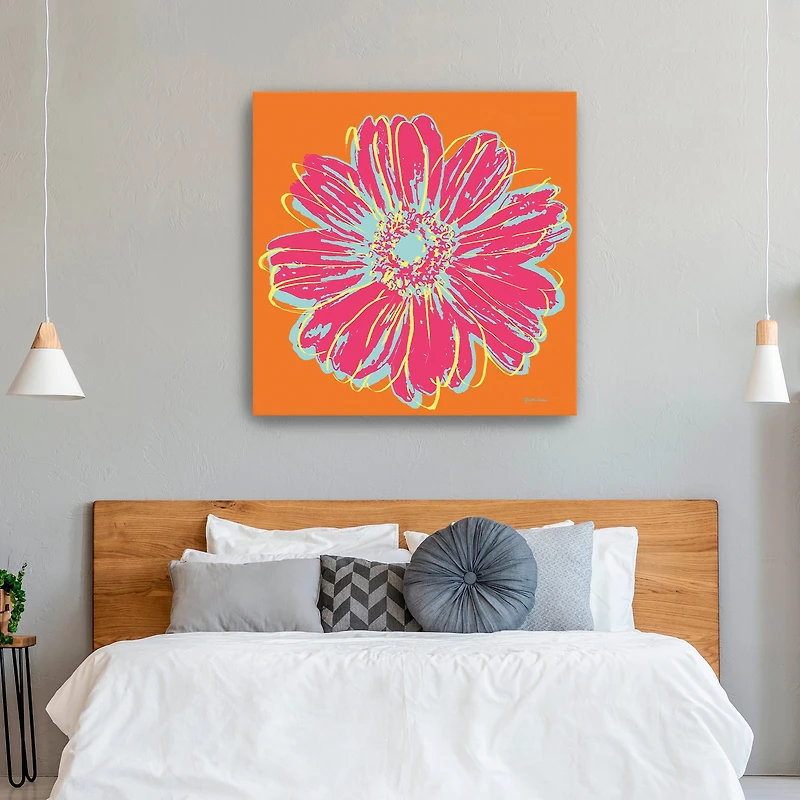 Flower Pop Art III Canvas Giclee