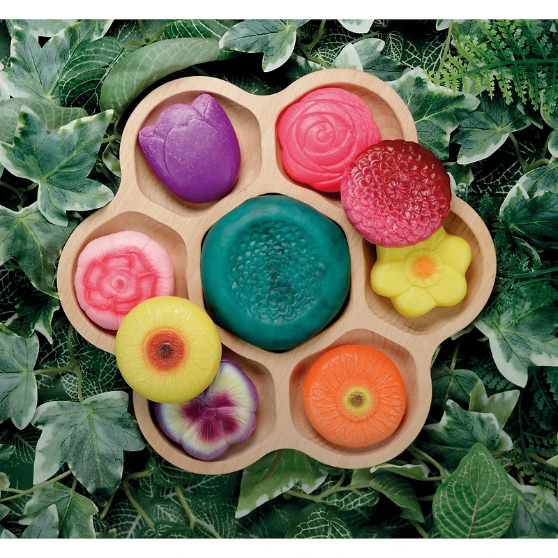 Yellow Door Sensory Play Stones Flowers Activity Set