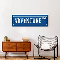 Adventure Avenue 36" x 12" Canvas Wall Art