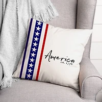 Established 1776 Throw Pillow