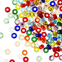 12 Pack: John Bead Silver Lined Mix Czech Glass Seed Beads, 6/0