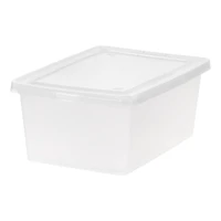 IRIS® 14.5qt. Snap Top Plastic Storage Boxes, 6ct.
