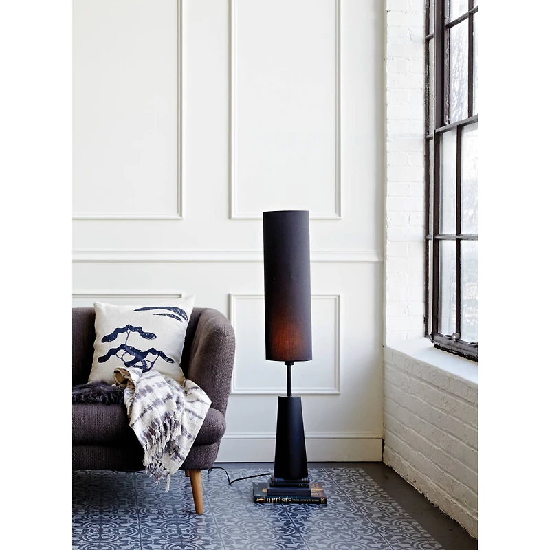 Hello Honey® Square Cotton Printed Slub Pillow