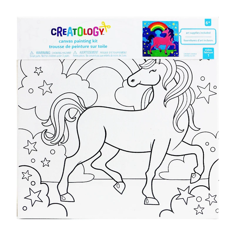 Unicorn Canvas Painting Kit by Creatology™
