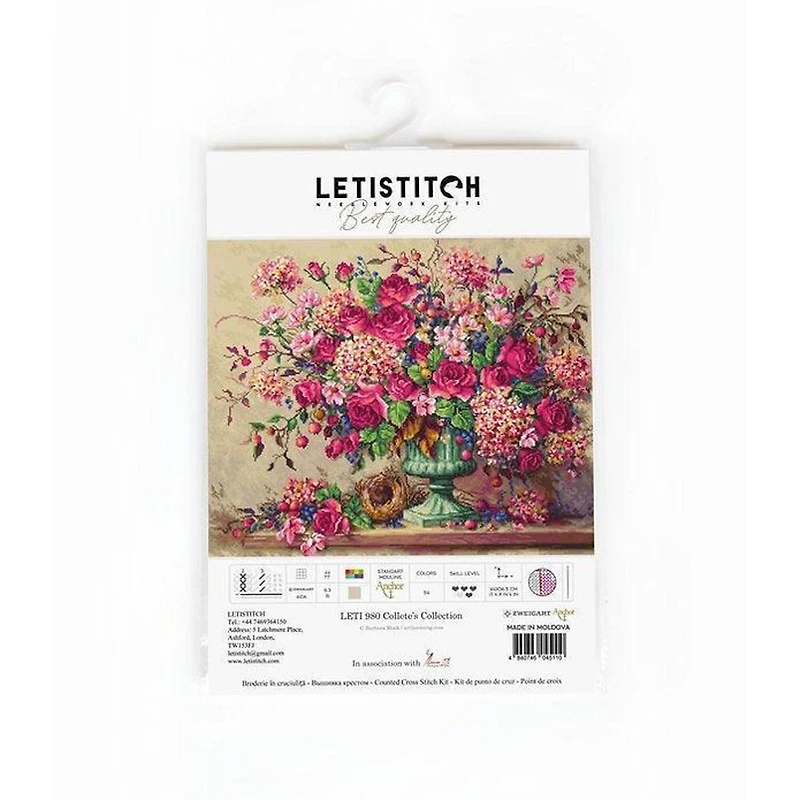 Letistitch Collete?S Collection Counted Cross Stitch Kit