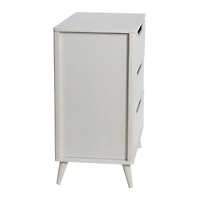 Hello Honey® 37.5" Yume Mid Century Modern Solid Wood 3-Drawer Dresser Chest