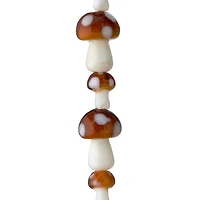 Mushroom Glass Beads by Bead Landing™