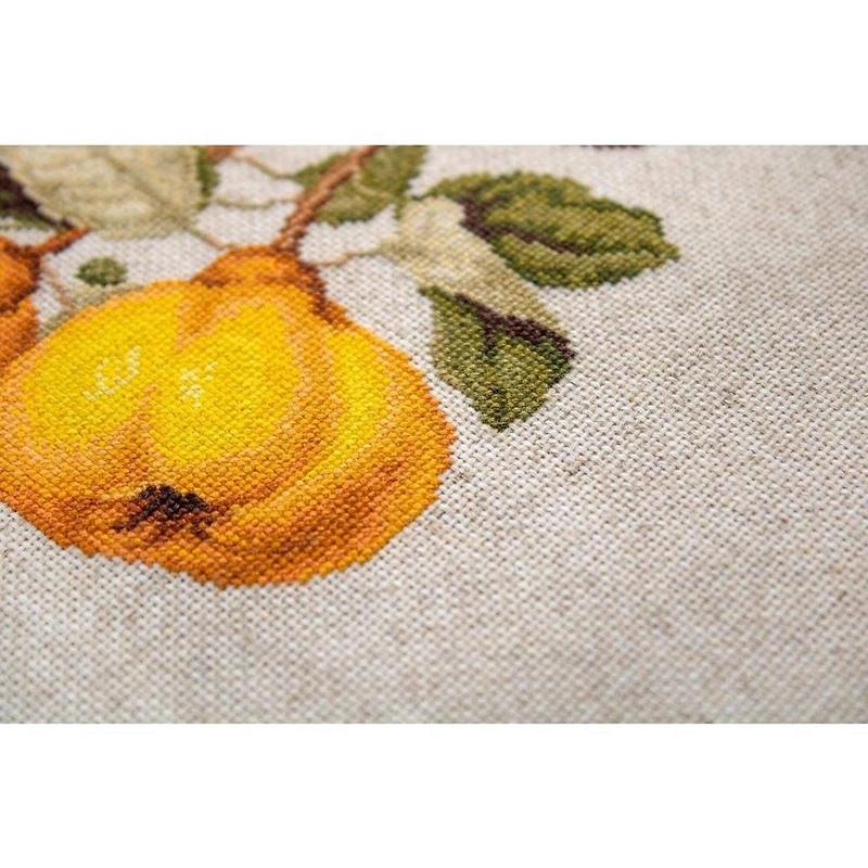 Luca-s The Pear Shaped Quince Counted Cross Stitch Kit