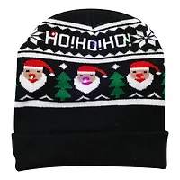 Ho! Ho! Ho! Santa Light Up Beanie by Celebrate It™