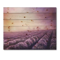 Designart - Lavender Fields During Dawn
