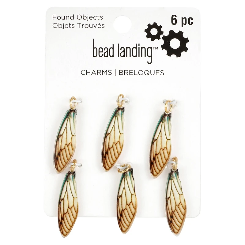 Found Objects Wing Charms by Bead Landing™