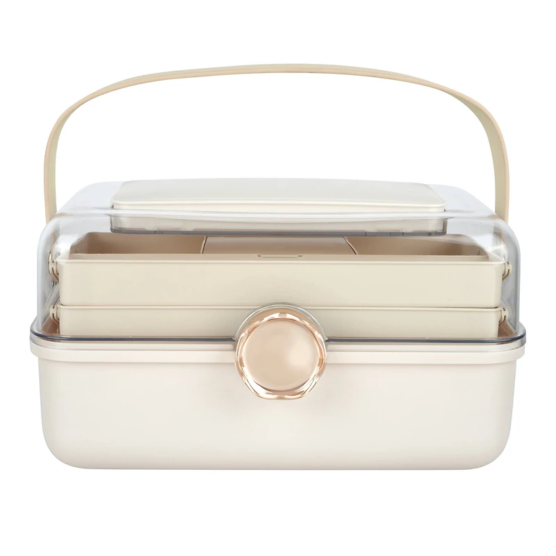 Taupe Storage Box by Artist's Loft