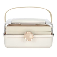 Taupe Storage Box by Artist's Loft