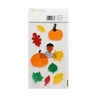 Pumpkin & Leaf Gel Clings by Creatology™