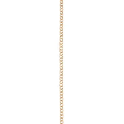 7.5" Gold Rolo Chain Bracelet by Bead Landing