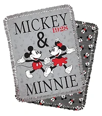 Disney® 48" Mickey & Minnie Love No Sew Fleece Throw Kit
