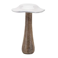 Wood Mushroom Décor Set