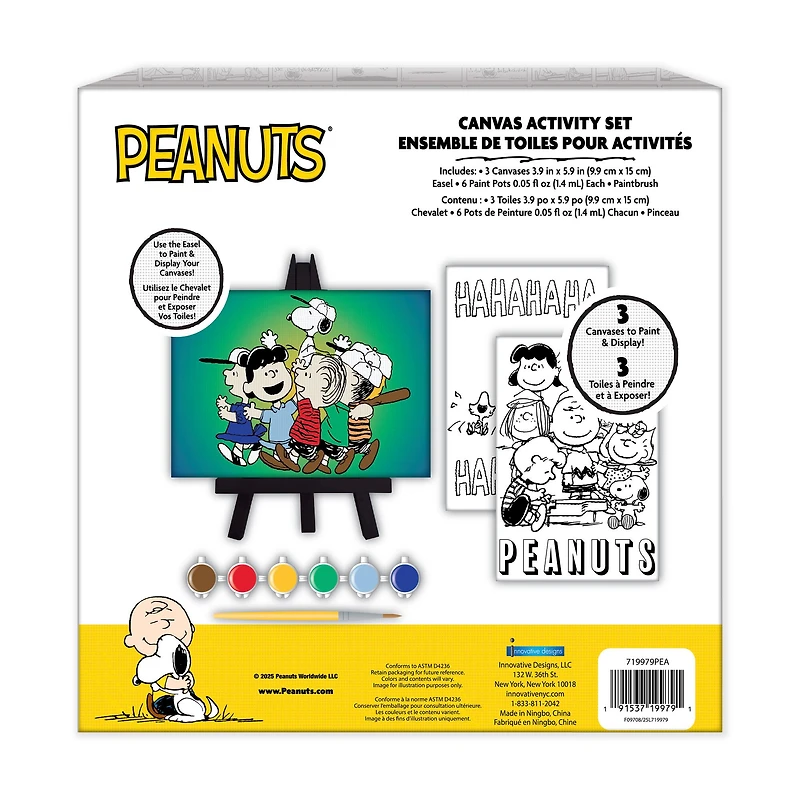 Peanuts® Paint Your Own Canvas Activity Set