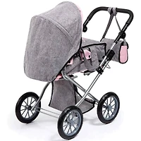 Bambolina Orlando Modern Doll Pram with Handbag