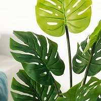 Glitzhome® 3.5ft. Faux Monstera in Pot