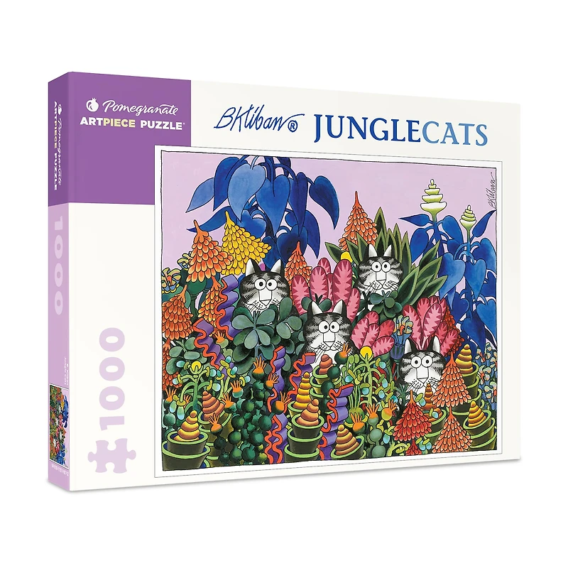 B. Kliban - Jungle Cats Puzzle: 1000 Pcs