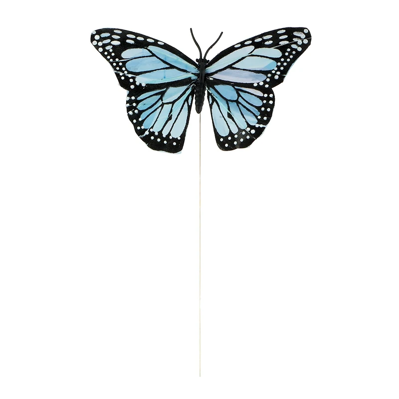 Purple & Blue Feather Butterflies, 6ct. by Ashland®