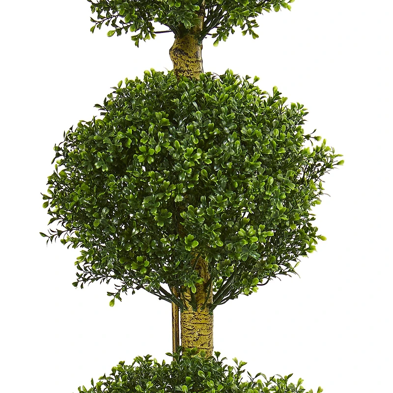 6ft. Potted 4 Tier Ball Boxwood Topiary Tree