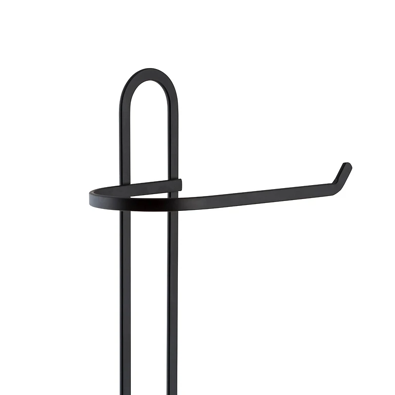 Elle Décor Noir Black Toilet Paper Reserve