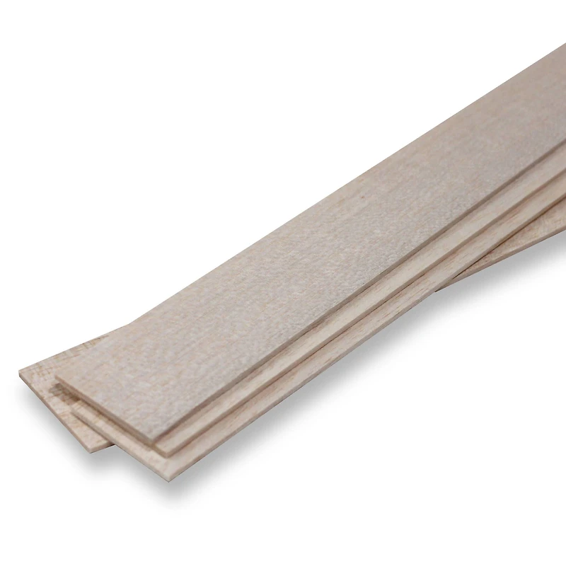 1/8" x 2" x 36" Balsa Wood Slats, 4ct. by Make Market®