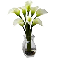 16" Classic Calla Lily Arrangement in Vase