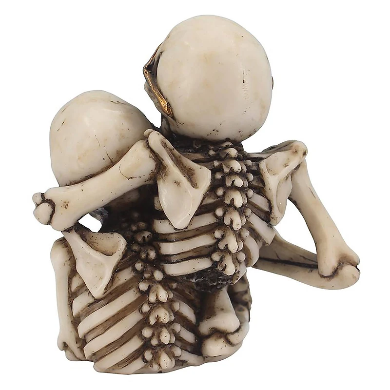 Design Toscano 5" See, Hear, Speak No Evil Skeleton Buddies Pencil Holder