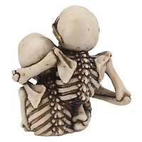 Design Toscano 5" See, Hear, Speak No Evil Skeleton Buddies Pencil Holder