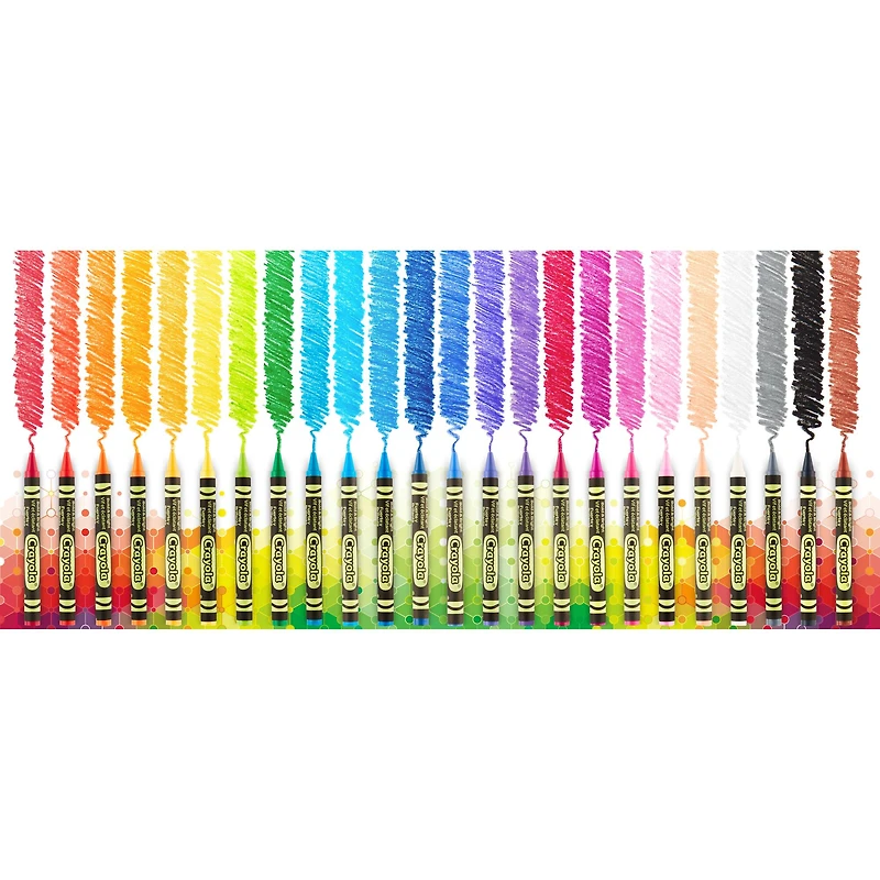 Crayola® Bold & Bright Construction Paper Crayons, 24ct.