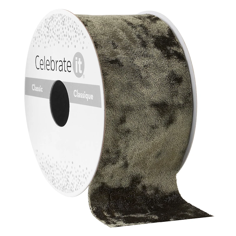 2" x 3yd. Velvet Ribbon by Celebrate It™ Classic